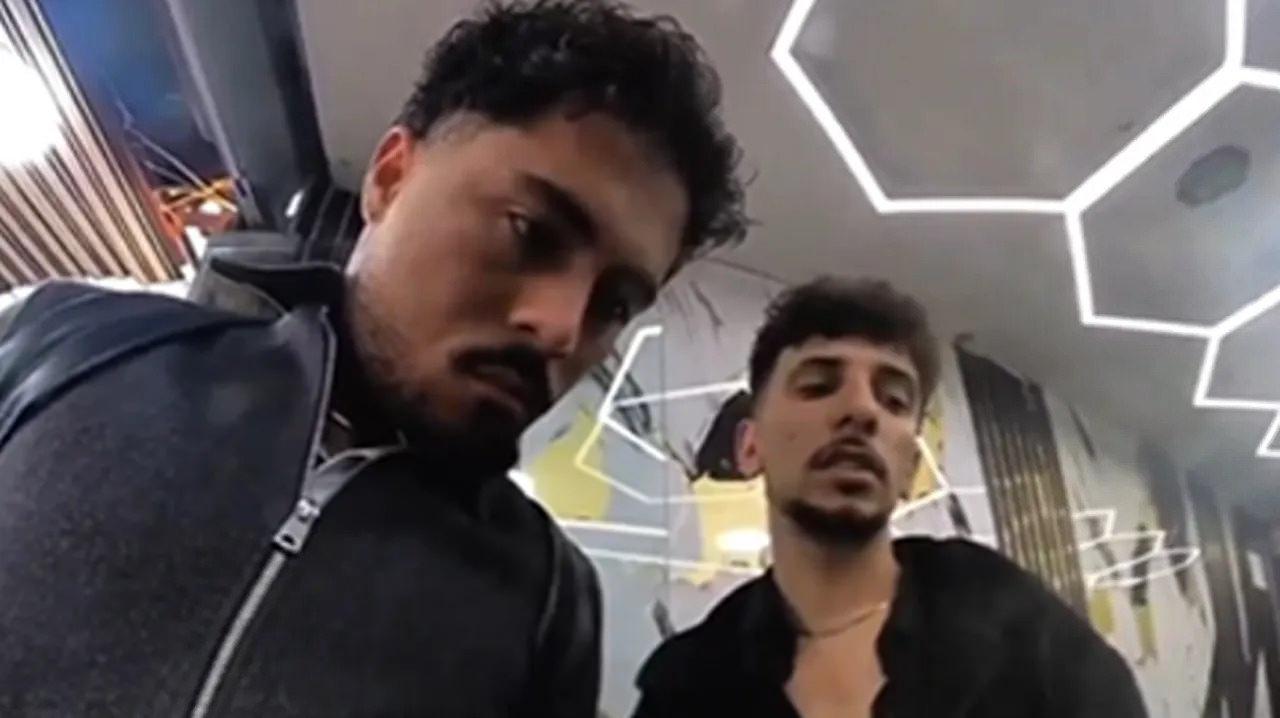 Olay anından bir ekran görüntüsü.