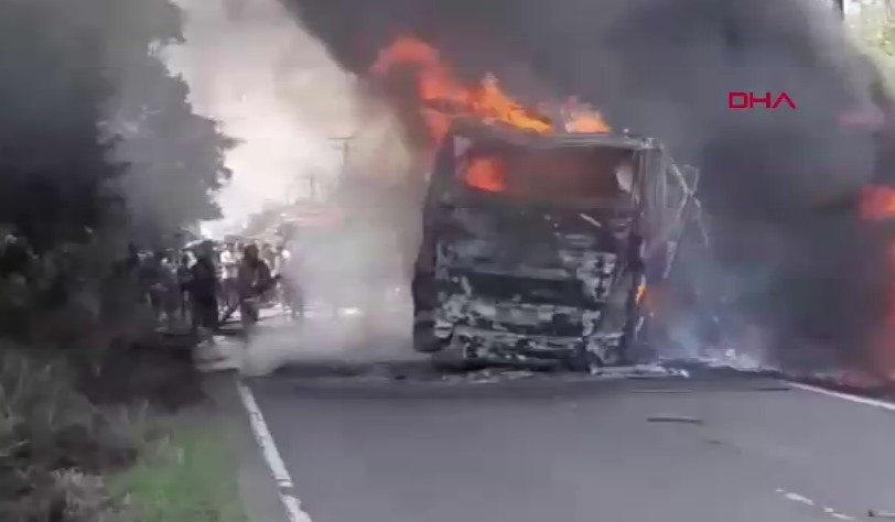Olay yerinden bir görüntü