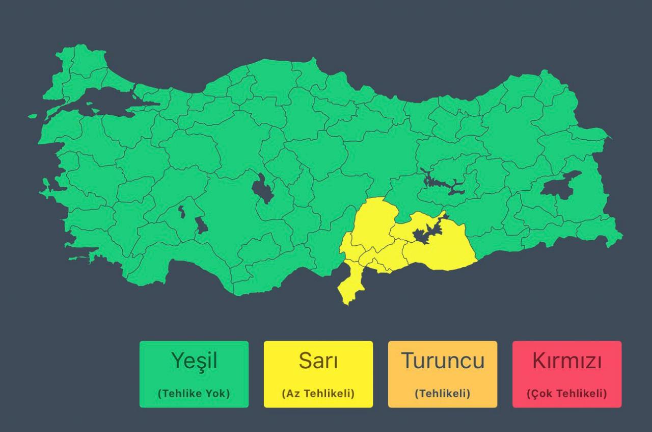İçişleri Bakanlığından yapılan açıklama