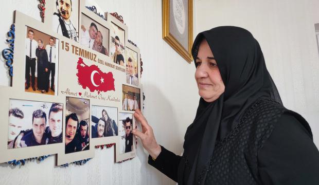 15 Temmuz'da şehit d&uuml;şen ikiz polis annesi: Anneler G&uuml;n&uuml; geldiğinde h&uuml;z&uuml;nl&uuml;y&uuml;z