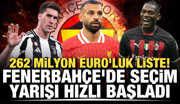 262 milyon Euro'luk liste! Fenerbah&ccedil;e'de se&ccedil;im yarışı hızlı başladı