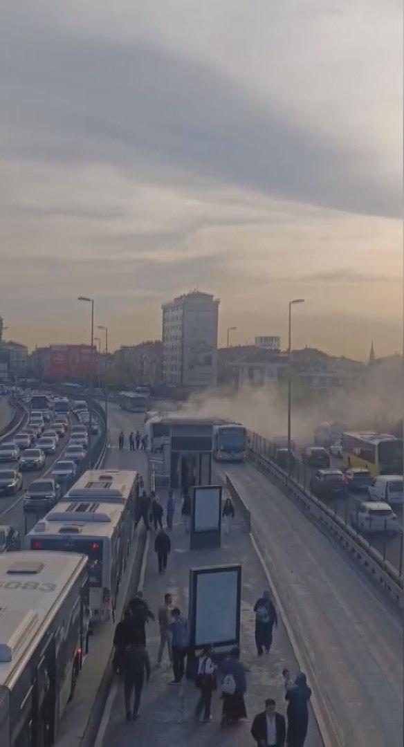 Olay yerine çok sayıda ekip sevk edildi. 