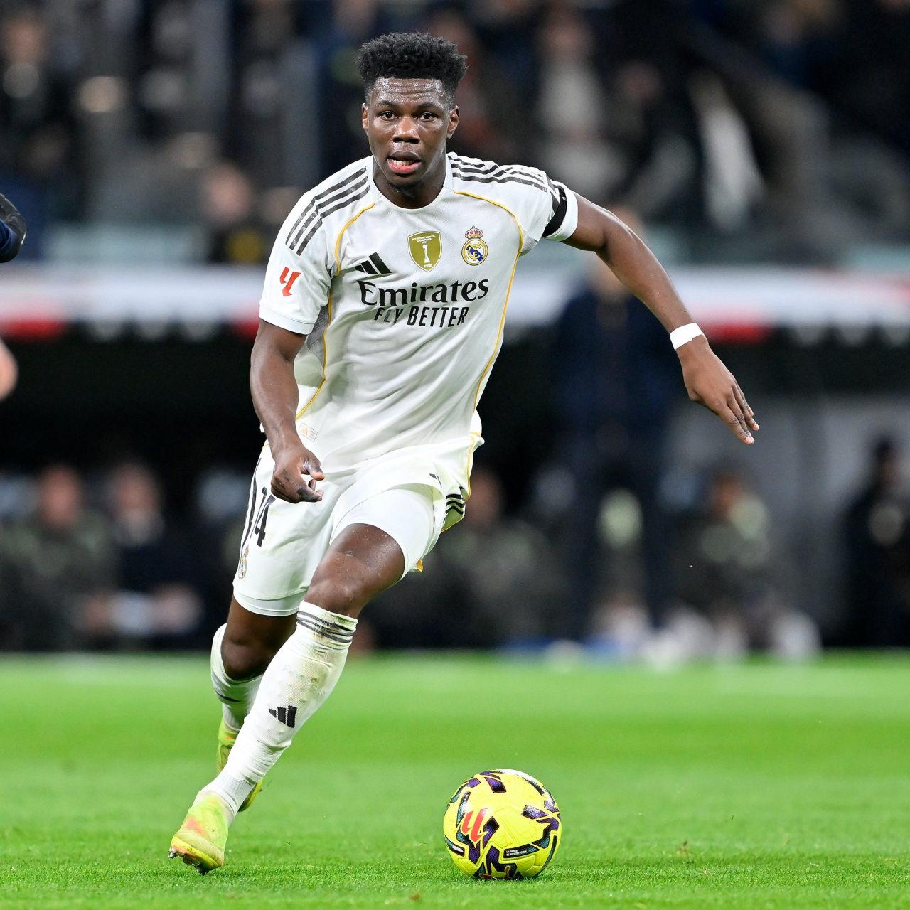 Valverde ile kavga eden Aurelien Tchouameni 
