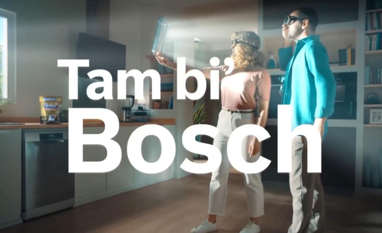 Türkiye'de yayınlanan reklamdan bir görüntü.