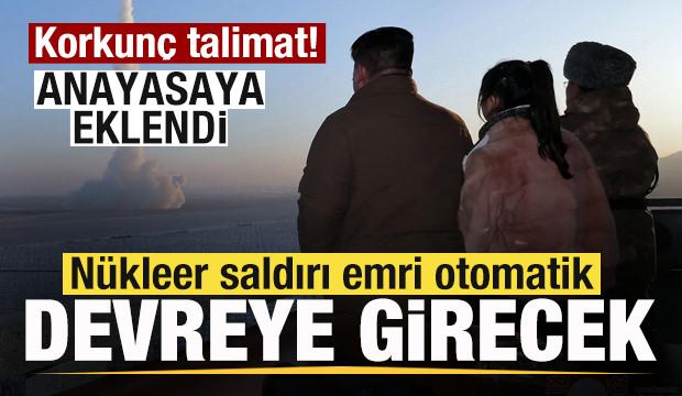 Anayasaya eklendi! &Ouml;ld&uuml;r&uuml;l&uuml;rse n&uuml;kleer saldırı otomatik devreye girecek