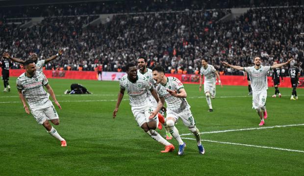 Beşiktaş'a 90+8 darbesi! Konyaspor kupada finalde 