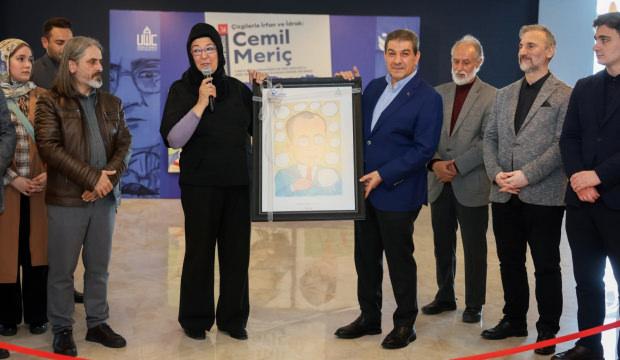 Cemil Meri&ccedil;&rsquo;in fikirleri karikat&uuml;rlerle hayat buldu