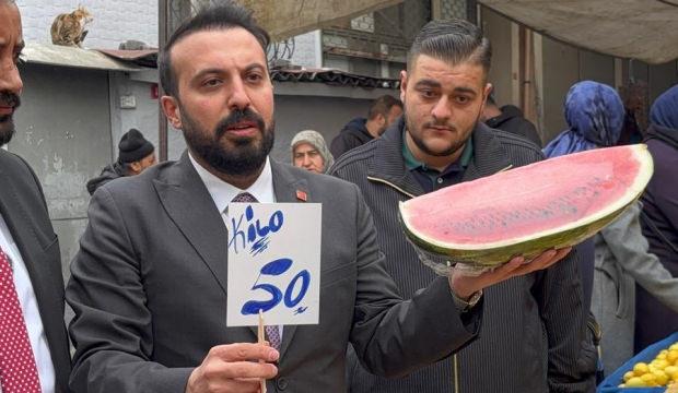 Karpuz dilimiyle poz veren CHP&rsquo;li Işık&rsquo;a, AK Parti&rsquo;den sert cevap!