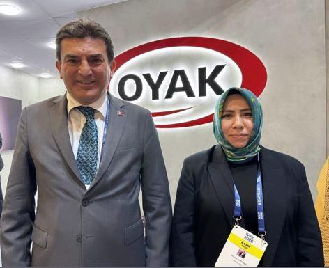 OYAK Genel Müdürü Prof. Dr. Murat Yalçıntaş-Mesude Demirhan