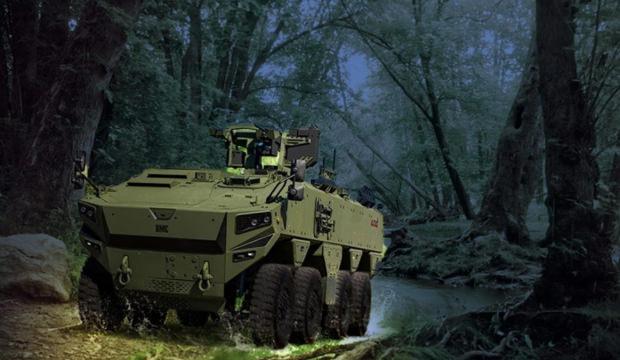 SAHA EXPO&rsquo;da g&ouml;z kamaştırdı: Altuğ 8x8 tank avcısı!