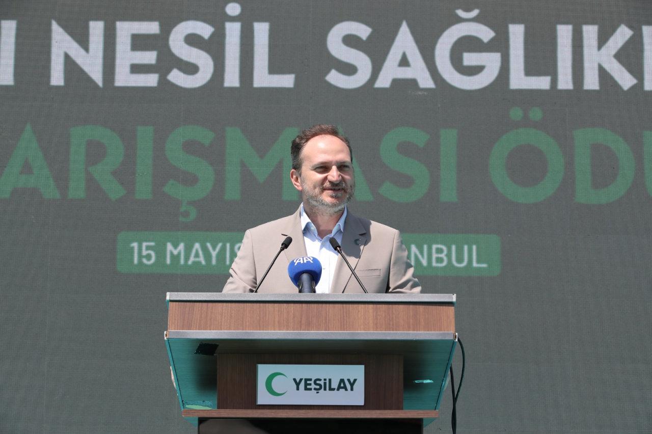 Türkiye Yeşilay Cemiyeti Genel Başkanı Doç. Dr. Mehmet Dinç