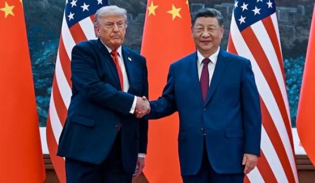 ABD ve &Ccedil;in liderleri bir araya geldi! Trump ve Şi'den a&ccedil;ıklama