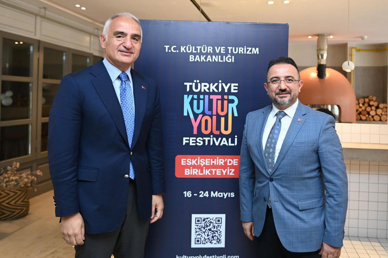 Haber7 Genel Yayın Yönetmeni Osman Ateşli - Kültür ve Turizm Bakanı Mehmet Nuri Ersoy
