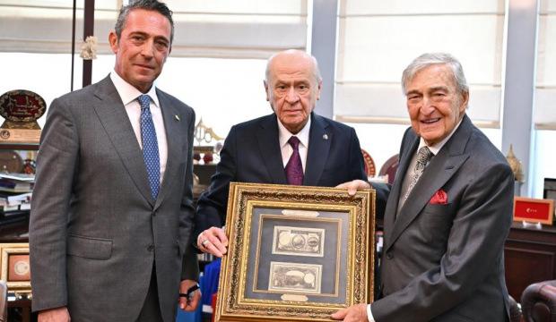 Bah&ccedil;eli, Rahmi Ko&ccedil; ve Ali Ko&ccedil;'u kabul etti! 100. yıl daveti