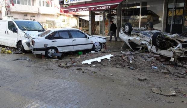  Sel felaketinin boyutu hava aydınlanınca ortaya &ccedil;ıktı
