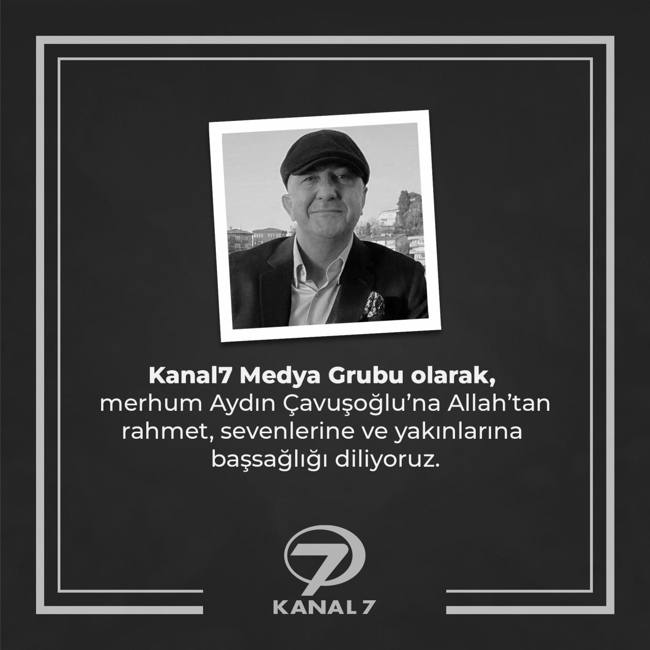 Kanal7 Medya Grubu taziye mesajı