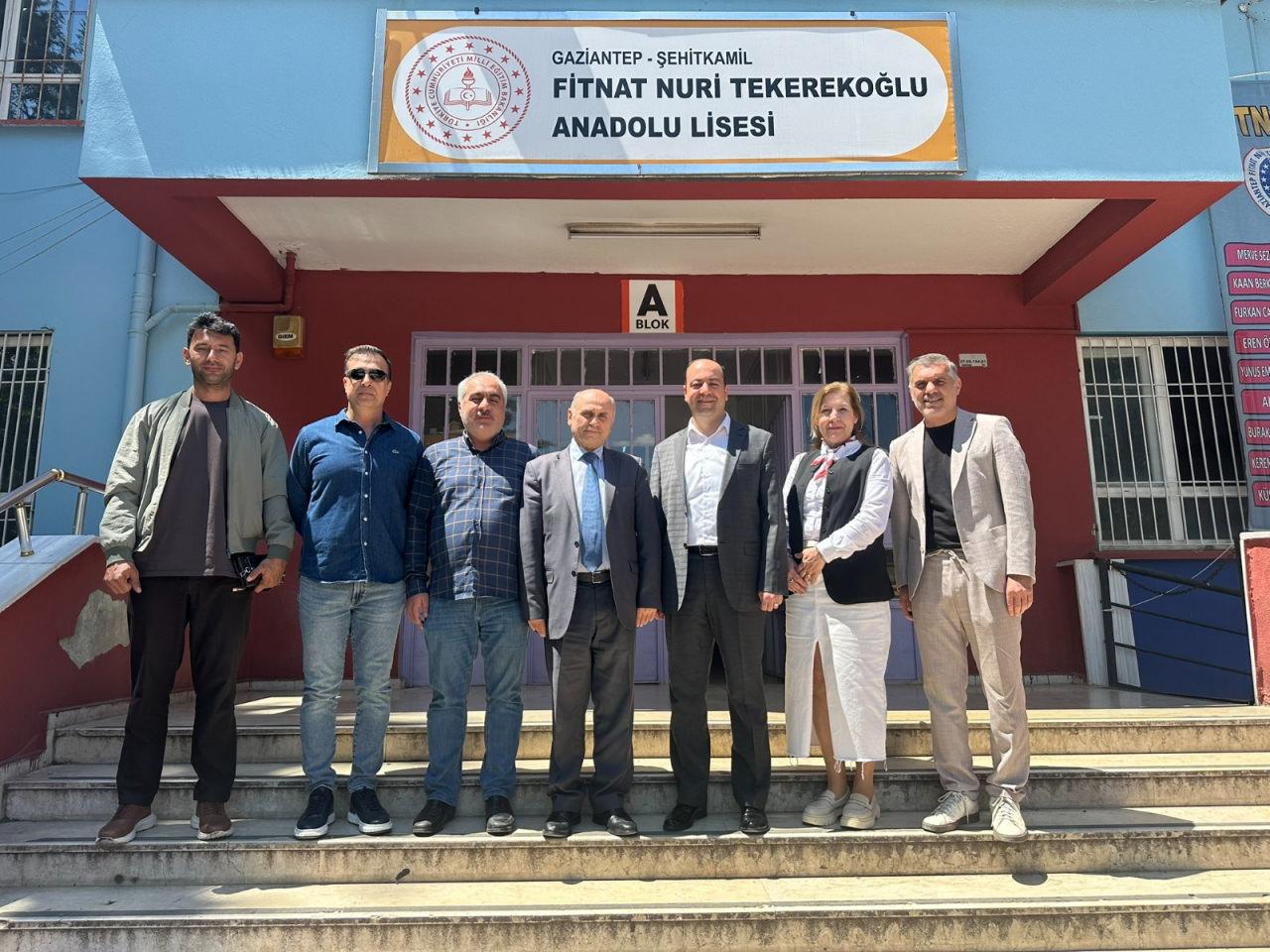 26 okulda söyleşi yapıldı.