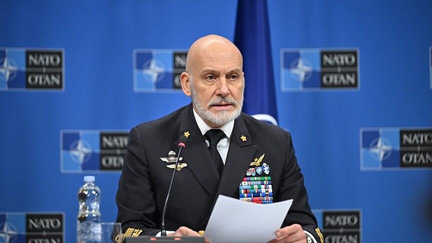 NATO Askeri Komite Başkanı Amiral Giuseppe Cavo Dragone