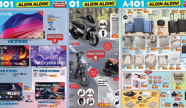A101 Aldın Aldın akt&uuml;el kataloğu 21 Mayıs: Kamp sandalyesi, motosiklet, vantilat&ouml;r&hellip;