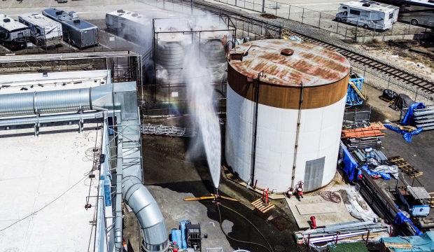ABD'de kimyasal alarm! 40 bin kişi i&ccedil;in tahliye kararı 