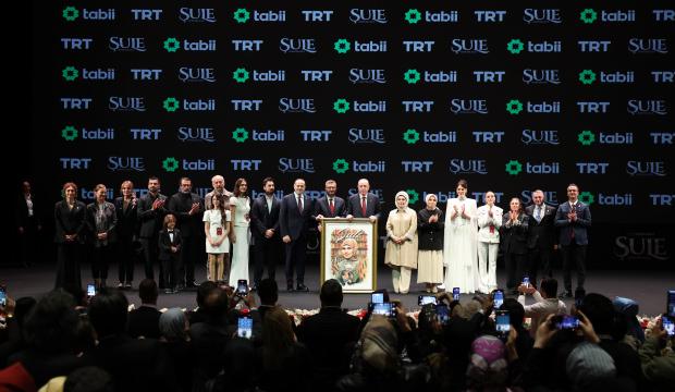 Cumhurbaşkanı Erdoğan, "Şule Senin Hikayen" dizisinin galasına katıldı