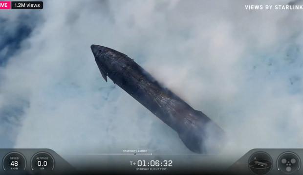 Dev roket alev topuna d&ouml;nd&uuml;: Spacex'in tarihi testinde nefes kesen anlar