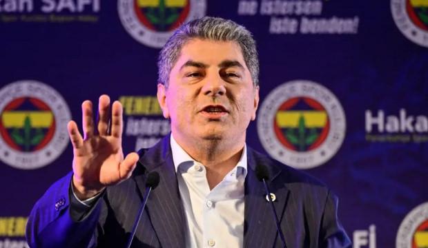 Fenerbah&ccedil;e Başkan Adayı Hakan Safi'den flaş s&ouml;zler! 'Yapıyı ben kurarım'