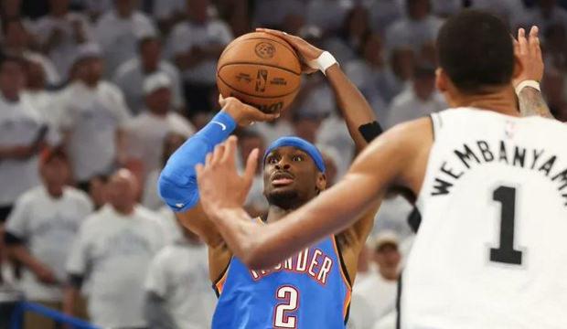 Oklahoma City Thunder, Batı Konferansı finalinde seriyi eşitledi
