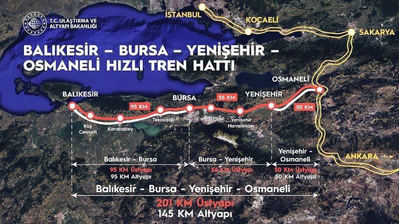 Bakan Uraloğlu'ndan hızlı tren müjdesi: 2 şehrin arası 2 saate düşecek
