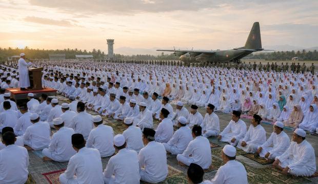 A&ccedil;e&rsquo;de bayram sabahı: Hafızalardan silinmeyen tablo