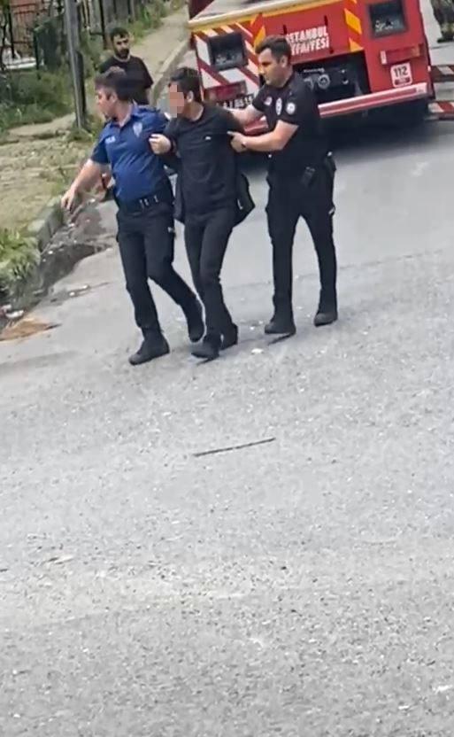 Şüpheli gözaltına alındı.