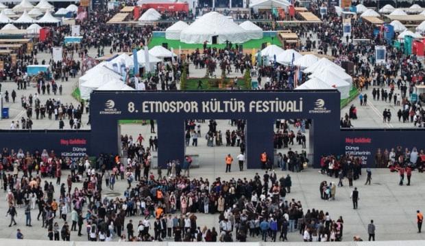 Etnospor'a akın edildi! 4 g&uuml;nde 1.5 milyon kişi ziyaret etti