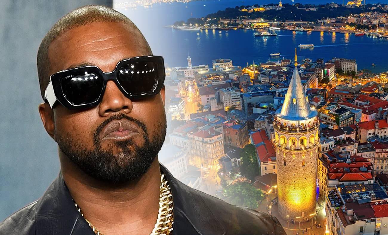 Dev konser i&ccedil;in geldi: Kanye West İstanbul'da!