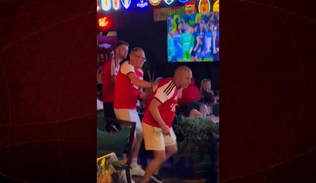 Şampiyonlar Ligi finali sonrası Fethiye'de taraftarlar birbirine girdi
