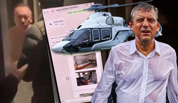 WhatsApp yazışmaları ifşa oldu: &Ouml;zkan Yalım&rsquo;la &Ouml;zg&uuml;r &Ouml;zel'in VIP helikopter planı