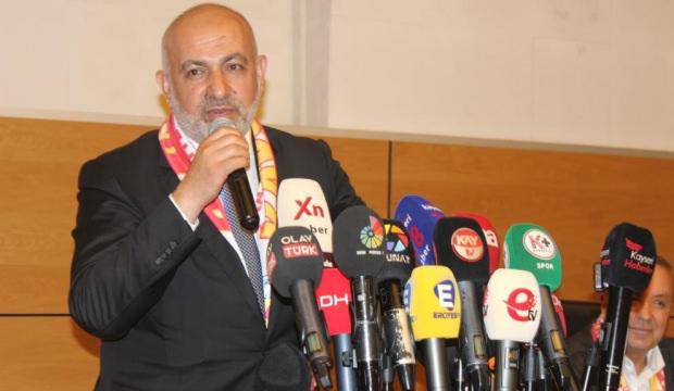 1. Lig &ouml;ncesi yeni sayfa! Kayserispor'da başkan değişikliği