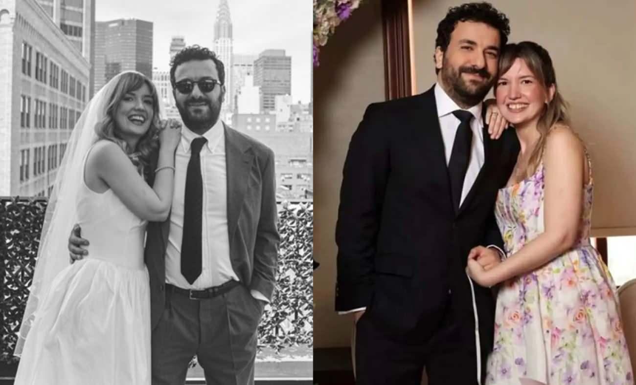 Hasan Can Kaya ile Duygu Karabaş sessiz sedasız evlendi! İşte nikahtan ilk kareler