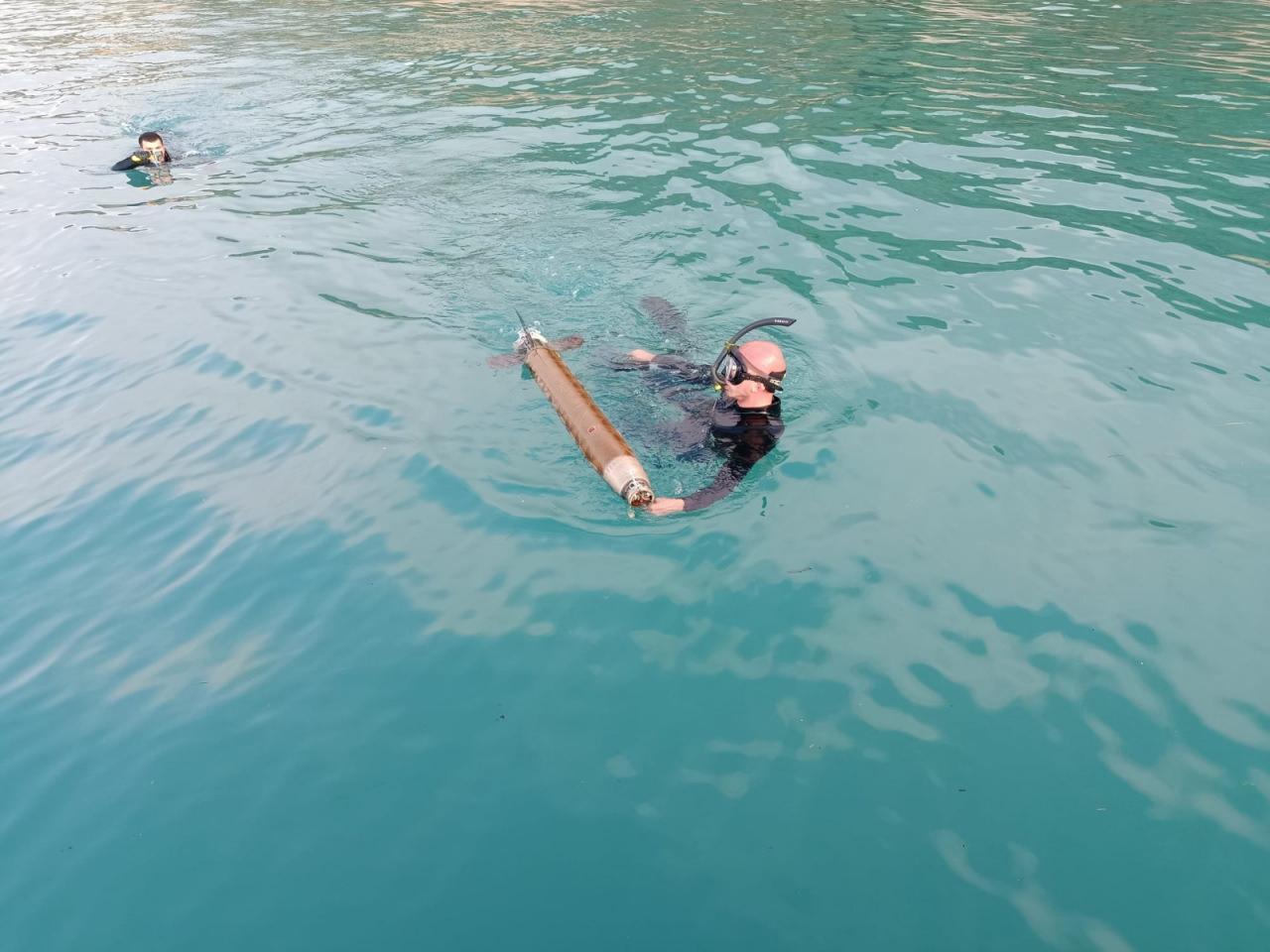 Ekipler, bulunan cismi incelemeye aldı.