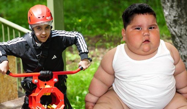 Yağız'ın inanılmaz değişimi: 5 yaşında 90 kiloydu, 11 yaşında 40 kilo oldu