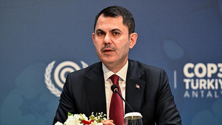 Bakan Kurum'dan COP31 mesajı: İş dünyasının mührünü vuracağız