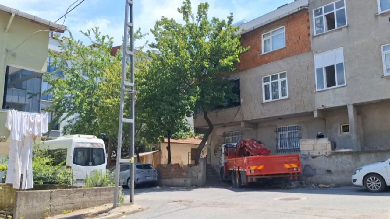 Cinayet olayının yaşandığı mahalle.