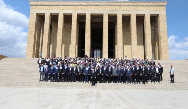 Aziz Yıldırım, Anıtkabir'i ziyaret etti