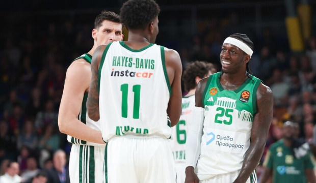 Ergin Ataman'ın Panathinaikos'u Olympiakos karşısında seriyi eşitledi!