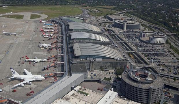 Hamburg Havalimanında g&uuml;venlik tedbiri: U&ccedil;uşlar durduruldu