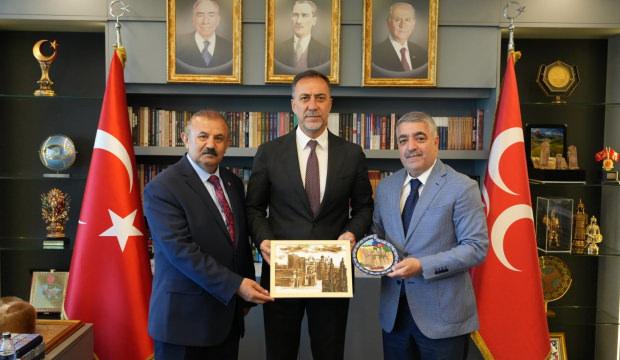 TADEF&rsquo;ten MHP İstanbul İl Başkanı Volkan Yılmaz&rsquo;a ziyaret