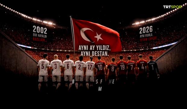 TRT&rsquo;den A Milli Takım&rsquo;a &ouml;zel D&uuml;nya Kupası klibi