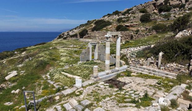 Knidos &Ouml;ren Yeri yeni y&uuml;z&uuml;yle ziyarete hazır! Bakan Ersoy d&uuml;zenlemeleri paylaştı