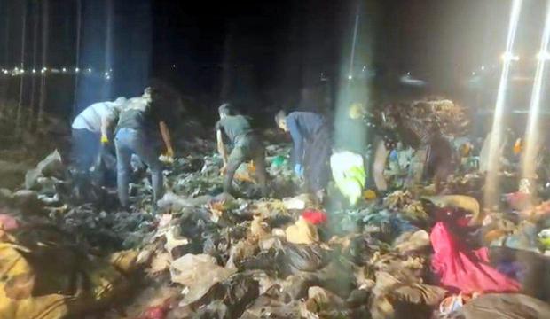 &Ccedil;&ouml;pl&uuml;kte 1 aylık bebek cesedi bulundu