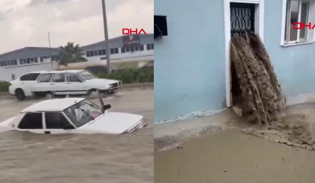 Denizli ve Manisa felaketi yaşadı: Ara&ccedil;lar, ev ve iş yerleri sular altında