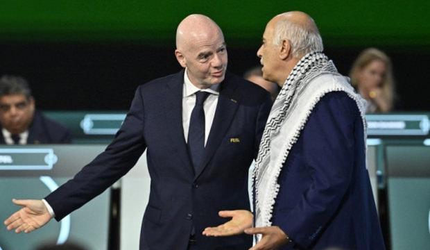 FIFA onayladı, ABD kapıyı a&ccedil;madı! Filistinli Başkana vize verilmedi